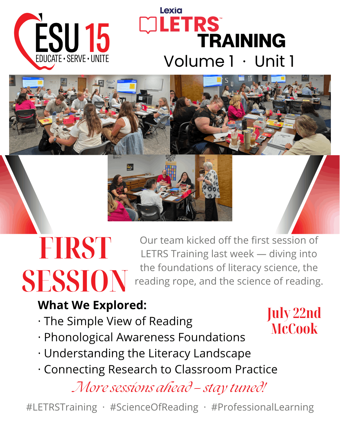 LETRS kickoff